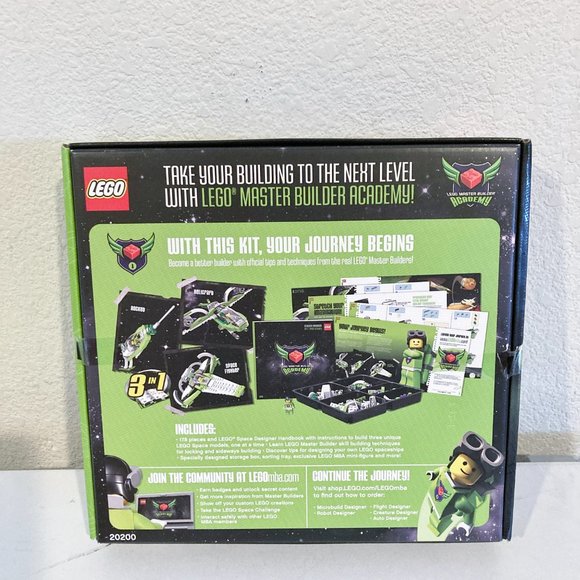 NEW 20200 LEGO Master Builder Academy Space Designer SEALED 2011 Retired - Picture 2 of 6